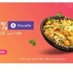 Eatfit PhonePe Offer Get ₹125 Cashback On Food Order