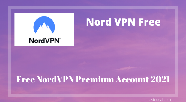 nordvpn account free