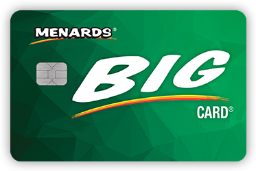 Menards Big Credit Card