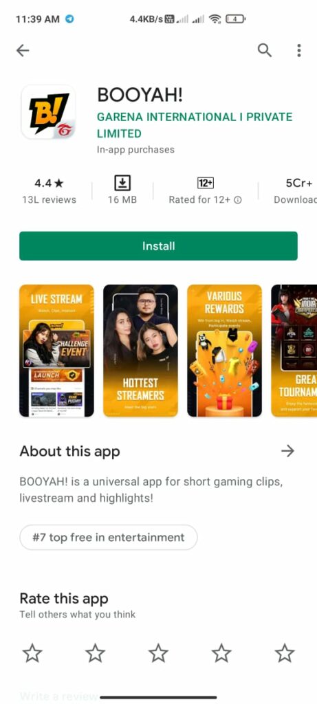 Android के लिए Booyah ऐप डाउनलोड करें