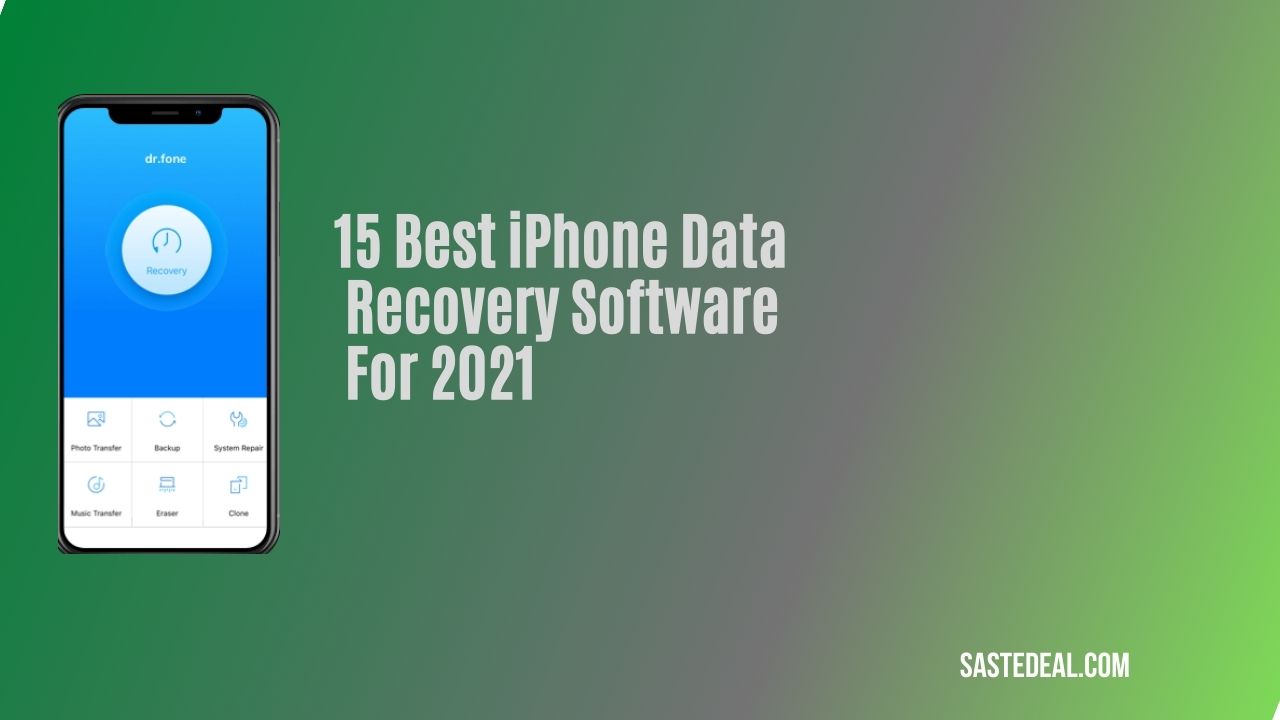 15 best iPhone Data Recovery Software