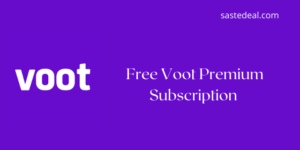 Free Voot Subscription