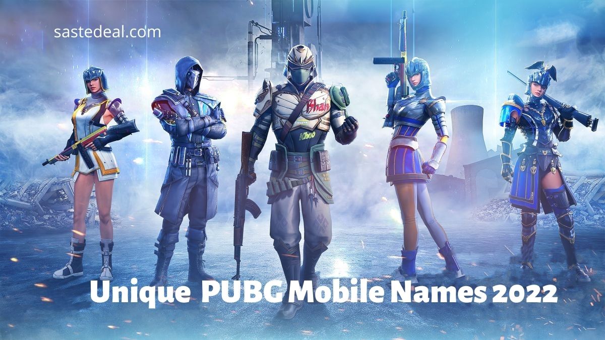 PUBG Mobile Names & Symbols 2022 - Unique Stylish Names For BGMI