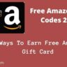 8 Ways To Earn Free Amazon Gift Card –  Free Gift Code Lists
