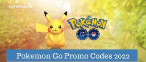 Pokemon Go Promo Code